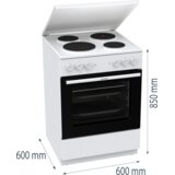 Gorenje štednjak GE6A41WB | Eponuda.ba
