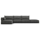 Mazzini Sofas Siv kotni kavč (levi kot) Vanda - Mazzini Sofas Cene
