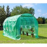  Vrtni tunelski staklenik 6 × 3 × 2 m, 18 m², s metalnom konstrukcijom i UV-otpornom folijom | shoptok.hr