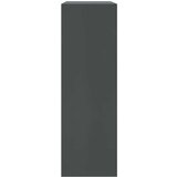  Knjižna omara siva 60x24x74,5 cm konstruiran les, (20622719) | Shoptok.si