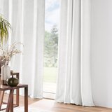 Douceur d intérieur Bijela zavjesa od samta 135x260 cm Eva – | shoptok.hr