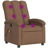 Maison Chic masažni naslanjač - Relax naslanjač rjavo blago, (22134778) | Shoptok.si
