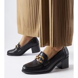 Gemre Black classic loafers with a buckle Artus | shoptok.hr