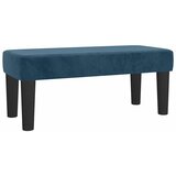 Box spring krevet s madracem tamnoplavi 120 x 200 cm baršunasti | shoptok.hr