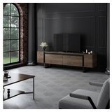 Hanah home tv polica yildiz walnut black | ePonuda.com