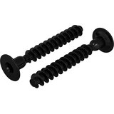  Šestarasti vijak s čepom 2 pcs Crna M5 x 40 mm Željezo | Eponuda.com