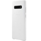 Samsung original usnjen ovitek ef-vg975lwe za galaxy s10 plus g975 - zaščita zadnjega dela - bel | Shoptok.si