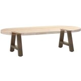  Noge za klub stolić A-oblika 2 kom 40 x (30-31) cm čelik - Prirodna 40 x (30-31) cm 1 | shoptok.hr