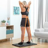  Prijenosni trenažni set s vodičem za vježbe i muškim sportskim sauna prslukom L InnovaGoods | shoptok.hr