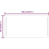  LED kupaonsko ogledalo 100x50 cm | shoptok.hr
