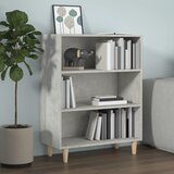  Komoda siva boja betona 69,5x32,5x90 cm od konstruiranog drva | shoptok.hr