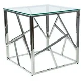 KLUB STOL ESCADA B 55*55*55 CM SREBRENI