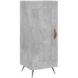  Visoka komoda siva betona 34,5x34x180 cm od konstruiranog drva | shoptok.hr