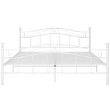  Posteljni okvir bel kovinski 140x200 cm, (20601667) | Shoptok.si