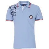 Polo majice dolgi rokavi Polo manches longues garçon ECALOR Modra