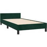  Okvir za krevet bez madraca tamnozeleni 90x200 cm baršunasti | shoptok.hr
