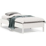  Okvir za krevet bijeli 90 x 190 cm od masivne borovine | shoptok.hr