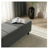 Atelier Del Sofa Kanabe Flavia, 120 x 50 x 40 cm, siva | Eponuda.ba