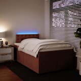 Box spring krevet s madracem ružičasti 120 x 200 cm baršunasti | shoptok.hr