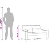  Dvosjed Crna 120 cm od mikrovlakana | shoptok.hr