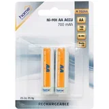 Polnilna baterija AA, 700mAh, NiMh, blister 2 kosa - M 702AA