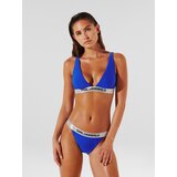 Karl Lagerfeld Bikini zgornji del modra / črna / srebrna | Shoptok.si
