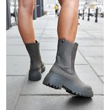 Gemre Green insulated platform ankle boots Rinaldo | shoptok.hr