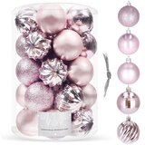  Set Božićnih Ukrasa Kuglice 6 cm 20 komada | shoptok.hr