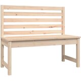  Vrtna klupa 109 cm od masivne borovine | Eponuda.com