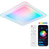 Ksix SmartLED Celeste stropna svjetiljka, 48,5x48,5x9 cm, zvučnik, RGBIC + CCT | shoptok.hr