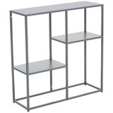Premier Housewares Sivi željezni regal 80x81x26 cm Acero – Cijene