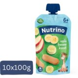 Nutrino pire od voća, Jabuka, banana, keks, 100g, 10 komada | ePonuda.com