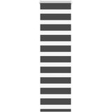  Zavjesa zebra crna 50x150 cm širina tkanine 45,9 cm poliester | shoptok.hr
