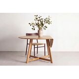 Venture Home okrugli blagovaonski stol Yakidon ⌀120 cm, boja hrasta | shoptok.hr