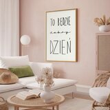  Plakat - It Will Be a Good Day 21x30 Zlatni okvir | shoptok.hr