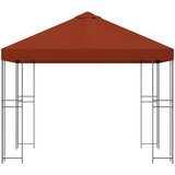 Gazebo 3 x 3 m Terakota Poliester i čelik 190 gsm | shoptok.hr