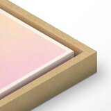  Slika - Peaceful Drift - Delicate Pastel Shades Creating a Harmonious Whole 40x60 U prirodnom drvenom okviru | shoptok.hr