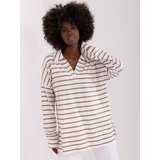 LAKERTA Blouse-LK-BZ-509314.83-white-brown | shoptok.hr