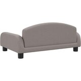  Dječja fotelja smeđesiva 70 x 45 x 30 cm od tkanine | shoptok.hr