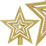 springos Božićni Ukras "Zvijezda", 14,5 cm, Zlatna | shoptok.hr