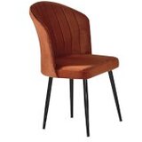 Hanah home set stolica (4 komada) rubi orange black Cene