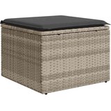 vidaXL 9-dijelni set vrtnih sofa od poliratana s jastucima svjetlosivi | shoptok.hr