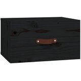  Zidni noćni ormarići 2 kom Crna 40 x 29,5 x 22 cm | shoptok.hr