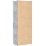  Visoka komoda boja betona 70x42,5x185 cm od konstruiranog drva | Eponuda.ba