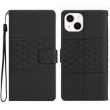 INORCO Ovitek za telefon iz PU usnja + TPU za iPhone 14, ovitek za telefon z retro vtisnjenim vzorcem in stojalom, denarnica, proti dotiku kože proti padcem, (22036740) Cene