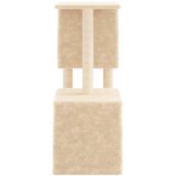  Penjalica za mačke sa stupovima za grebanje krem 86 cm | shoptok.hr