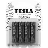 Batteries - 4 kom alkalnih AA baterija BLACK+ 1,5V 2800 mAh