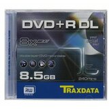  DVD+R DL, TRAXDATA,8,5 GB,8X,BOX 1 Cijene