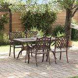 Vrtni set za objed 5 pcs Bronzana Aluminij | shoptok.hr