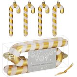  Božićni ukrasi od 14 cm – set od 4 komada, zlatni | shoptok.hr